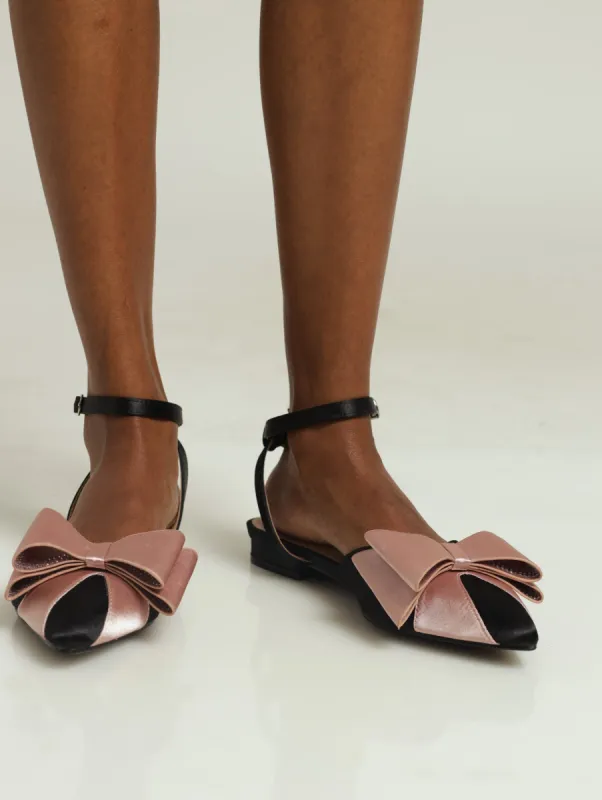 Pointed Bow Lace Up Push-In sold by Edgars 