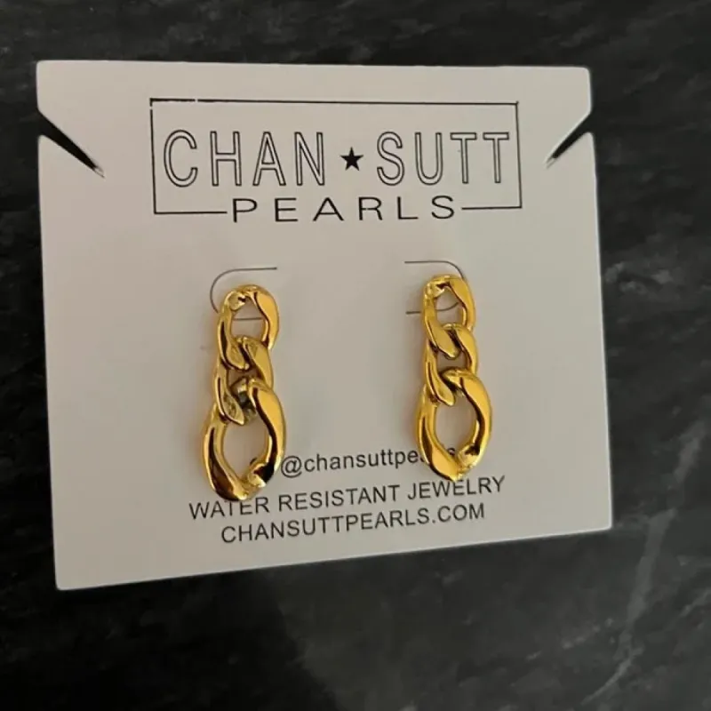 SMALL PAPERCLIP EARRINGS sold by Buddy Love