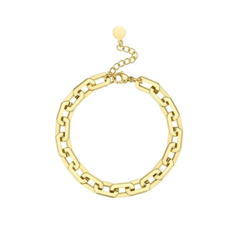 GOLD LINK BRACELET sold by Buddy Love