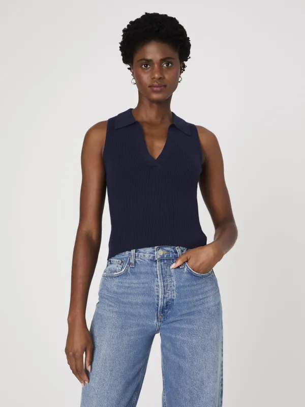 Mozza V Neck Sleeveless Sweater sold by French Connection