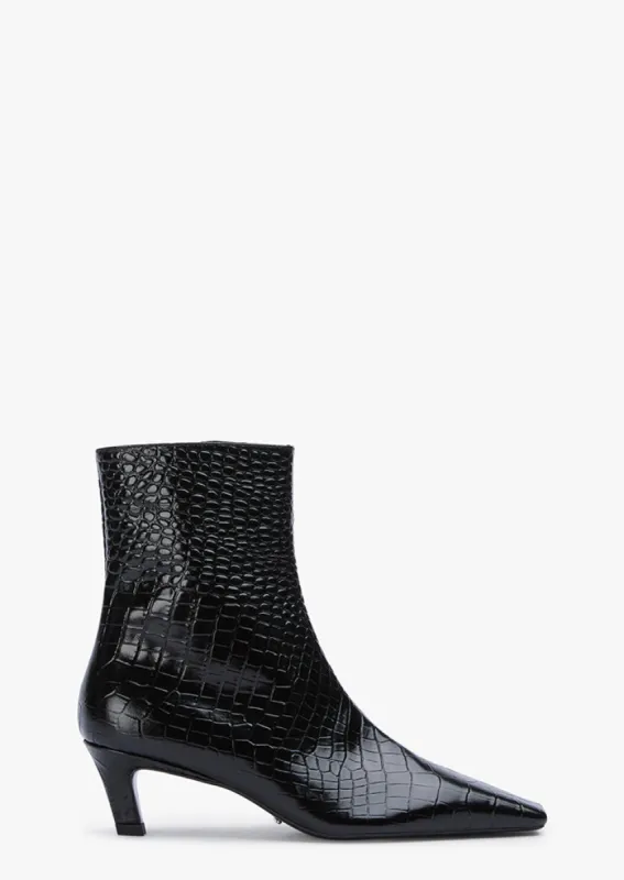 Estelle Black Croc sold by Tony Bianco