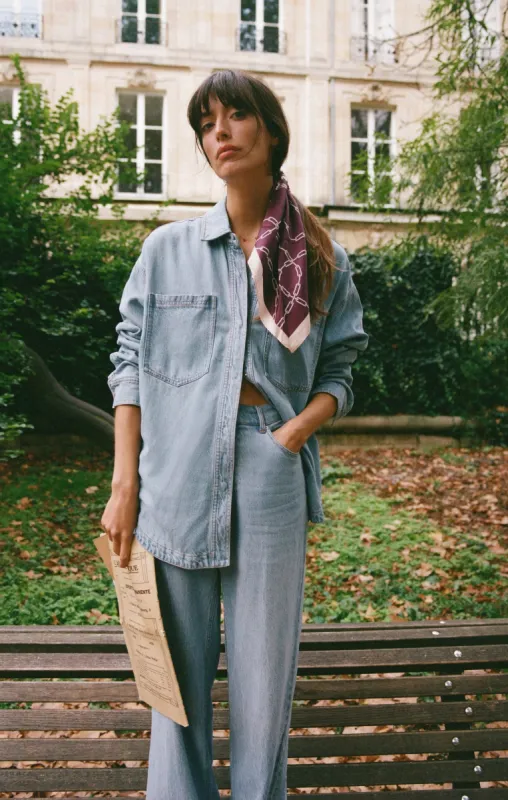 All Day Luxe Soft Denim Jacket sold by Z Supply