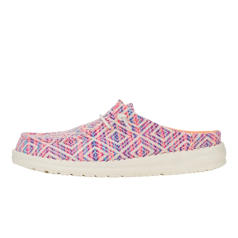 Wendy Slip Surf Baja - Blue/Pink/Multi sold by Hey Dude