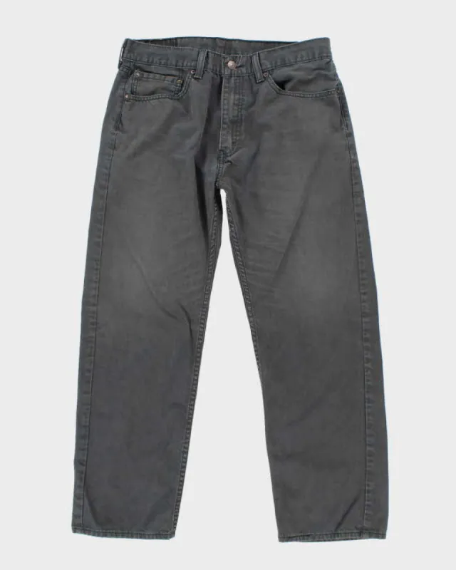 Vintage 90's Levi's 505 Regular Fit Grey Wash Jeans - W30 L27 sold by Rokit