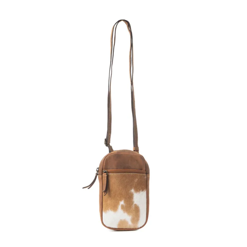 Graytop Canyon CellPhone Bag In Brown sold by Myra Bag