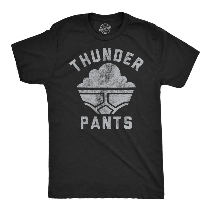 Thunder Pants Men's T Shirt sold by Crazy Dog T-Shirts