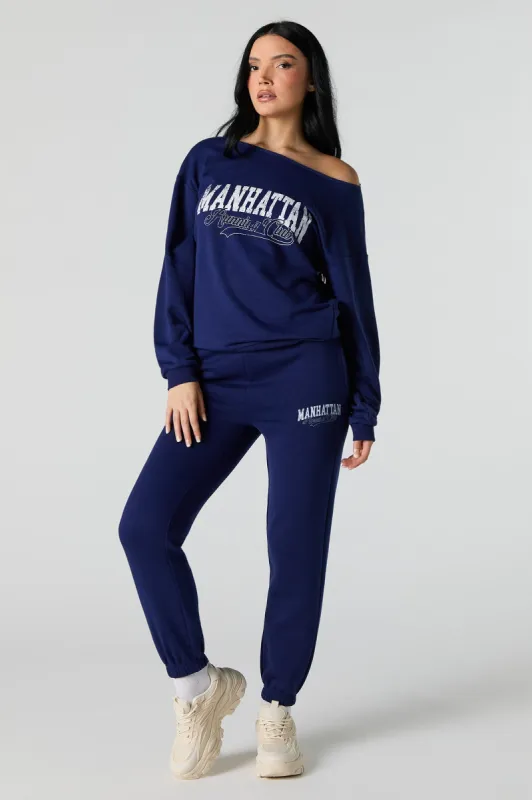 Graphic Leg Jogger sold by Urban Planet