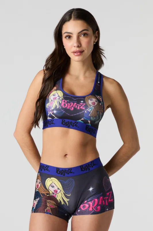 Bratz Sports Bra & Boy Short 2 Piece Set sold by Urban Planet