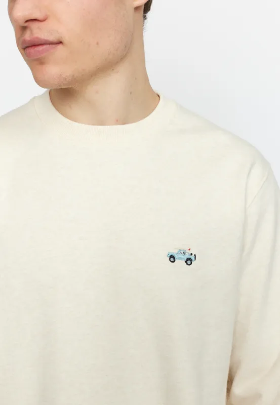 Application Sweatshirt / 2785 JEE - Offwhite sold by Revolution