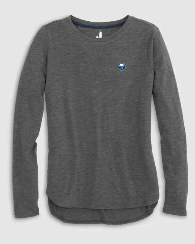 Women's Buffalo Sabres Addison Long Sleeve T-Shirt sold by Johnnie-O