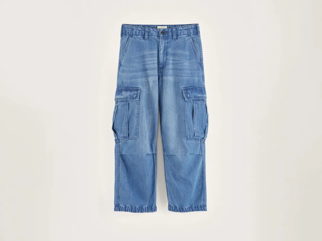 Wessel cargo-style trousers (242 / G / BLUE) sold by Bellrose