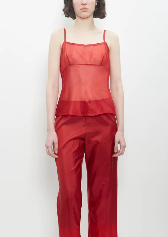 Silk Simple Camisole sold by La Garconne