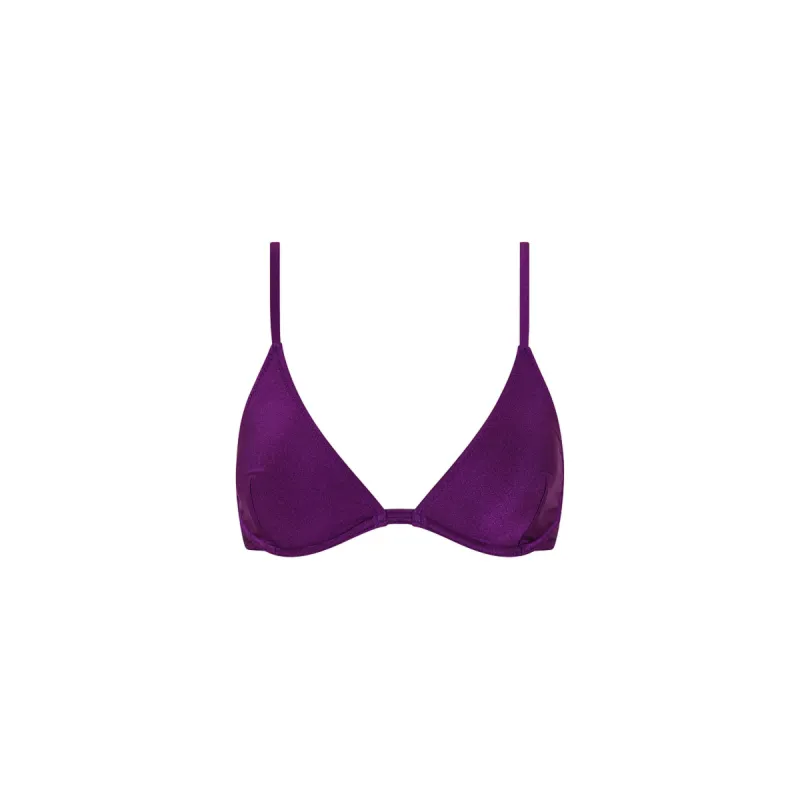Underwire Triangle B-C Cup Bikini Top - Sugar Plum sold by Kulani Kinis