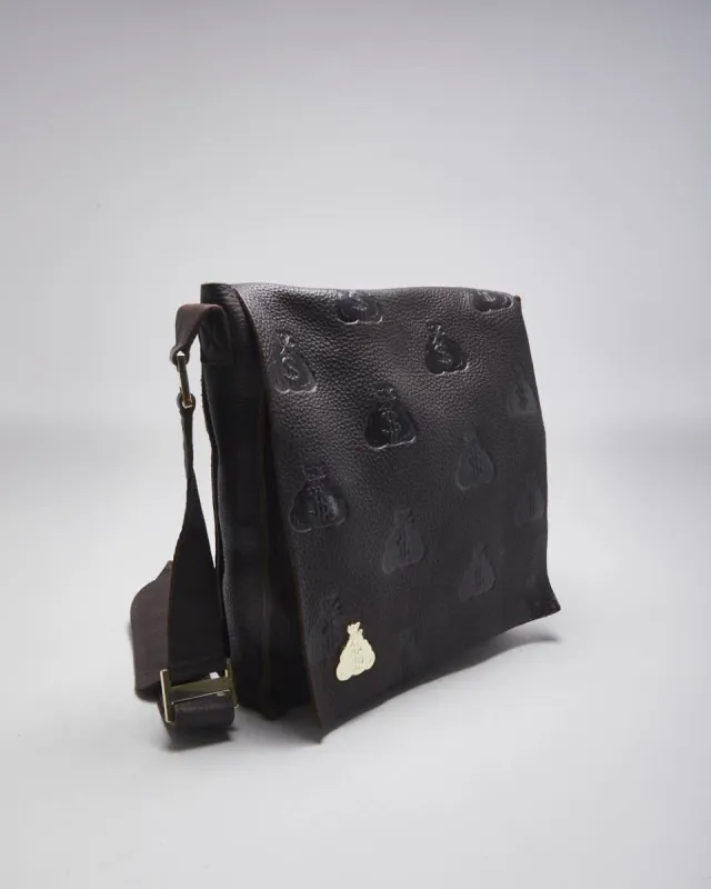 Vintage Premium Leather Satchel sold by Rokit