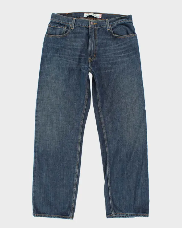Vintage Levi's Straight Fit Dark Wash Jeans - W32 L30 sold by Rokit