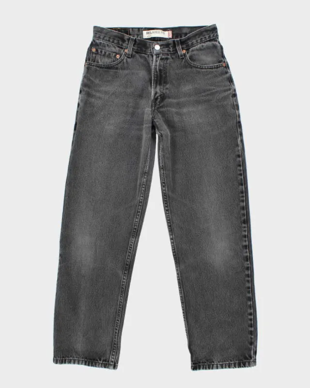 Vintage Levi's Relaxed Fit Grey Stone Wash Jeans - W30 L29 sold by Rokit
