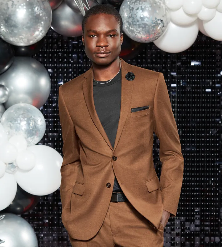 Cappuccino Suit Prom Look sold by Tip Top