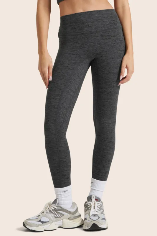 FORMCLOUD® CLOUD MID-RISE LEGGINGS - PEPPER HEATHER GREY sold by SETactive