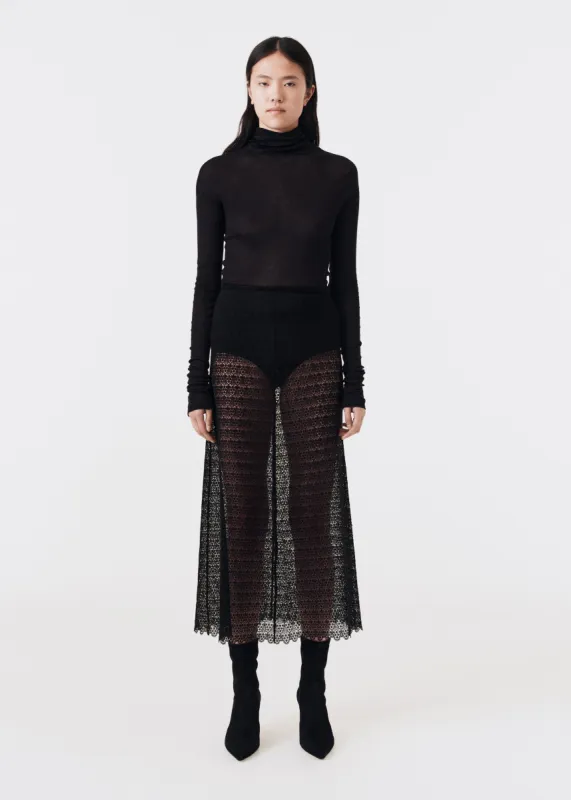 Tailored lace skirt sold by Bite Studios