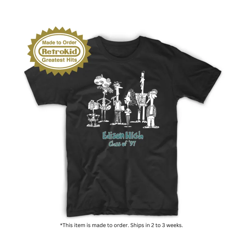 Student Bodies Class of 97 T-Shirt - Black (Made to Order) sold by RetroKid