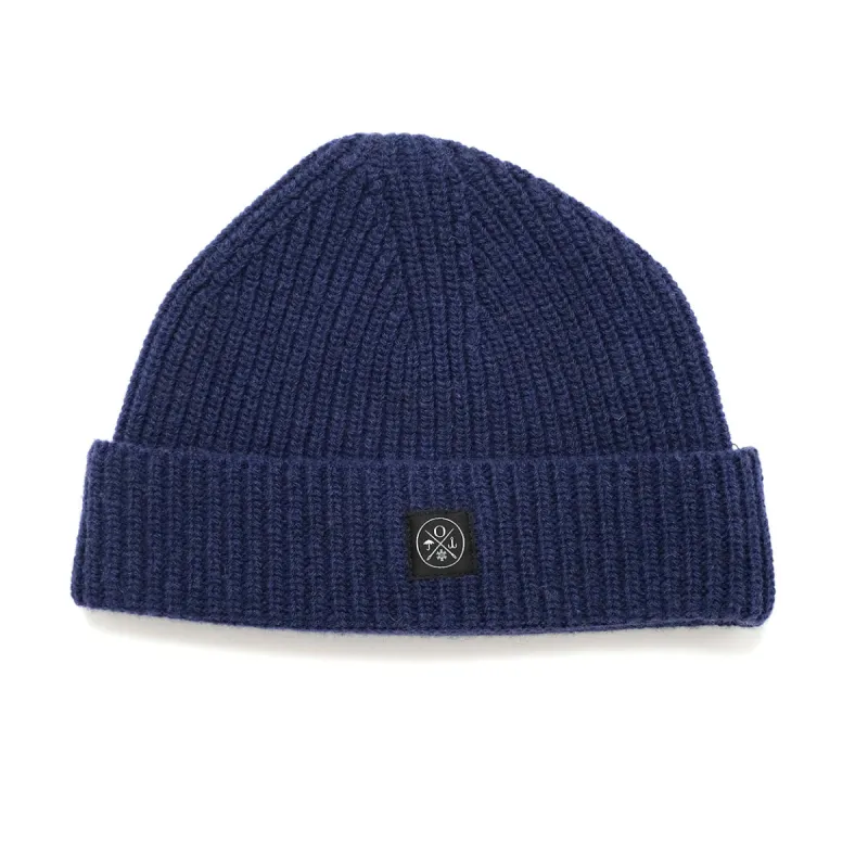 Indigo Recycled Cashmere Toque sold by Outclass