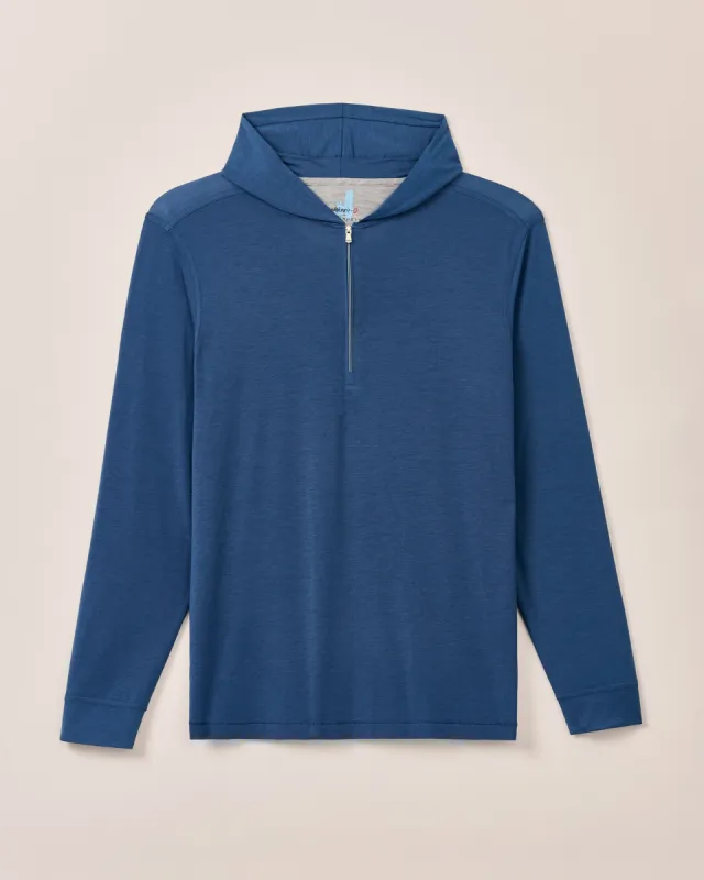PerryGolf Welsey Performance 1/4 Zip Hoodie sold by Johnnie-O