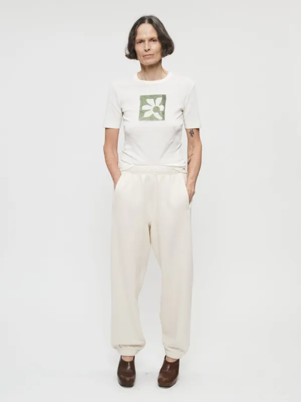 Perfect Sweatpants in Ivory sold by 6397