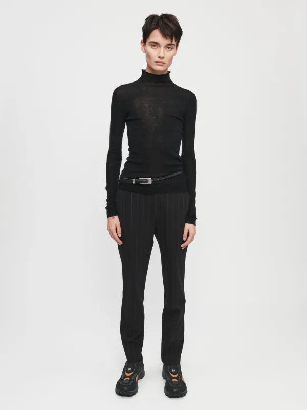 Slim Pull-on Pant in Pinstripe sold by 6397