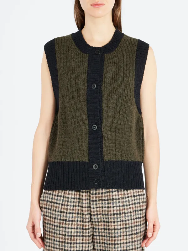 MHL Contrast Trim Waistcoat sold by gravitypope