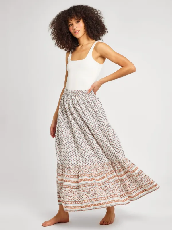 Paola Skirt in Sedona sold by MILLE