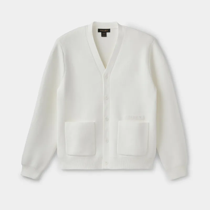 Cotton Milano Cardigan sold by TILLEY