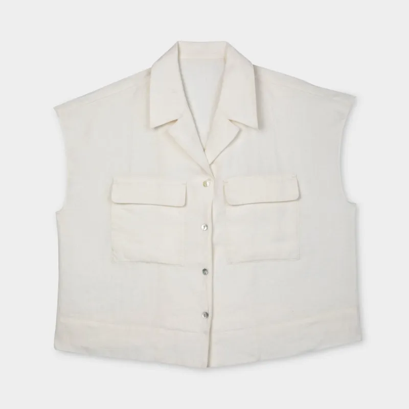 Linen Camp Shirt sold by TILLEY