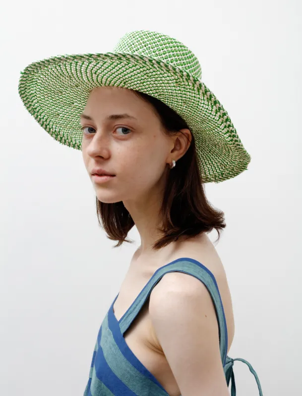 Pilgrim Hat Green/White sold by SHOP NEIGHBOR