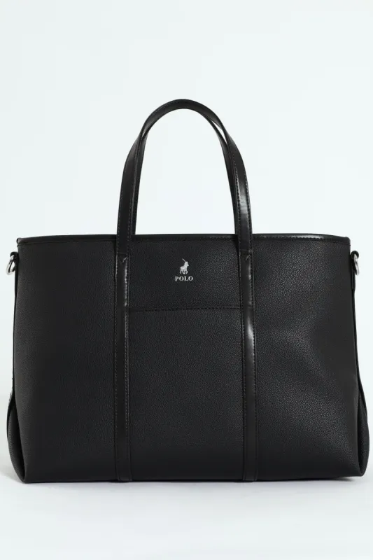 Lyon Multi Use Tote Bag - Black sold by Edgars