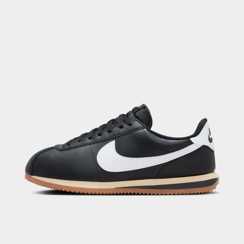 Nike Cortez Black / White - Gum sold by JD Sports