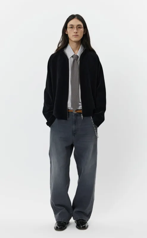 Leisure Zip Up - Black sold by mfpen Mens