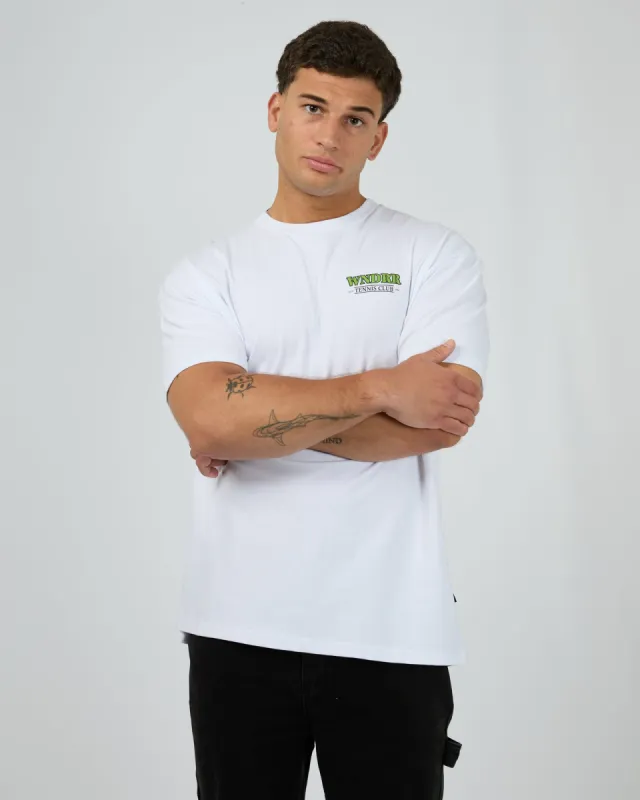 Ace Box Fit Tee White sold by edge clothing