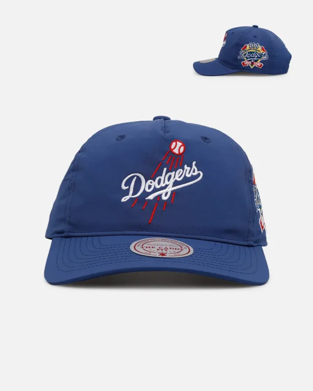 Mitchell & Ness Los Angeles Dodgers 'Matte Nylon 2.0' Caddy Fit Snapback Blue sold by Culture Kings