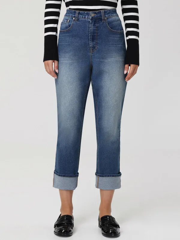 Cropped Straight Jean sold by 89th & Madison