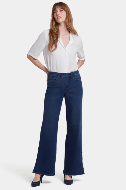 Teresa Wide Leg Jeans - Ibiza Blues sold by NYDJ