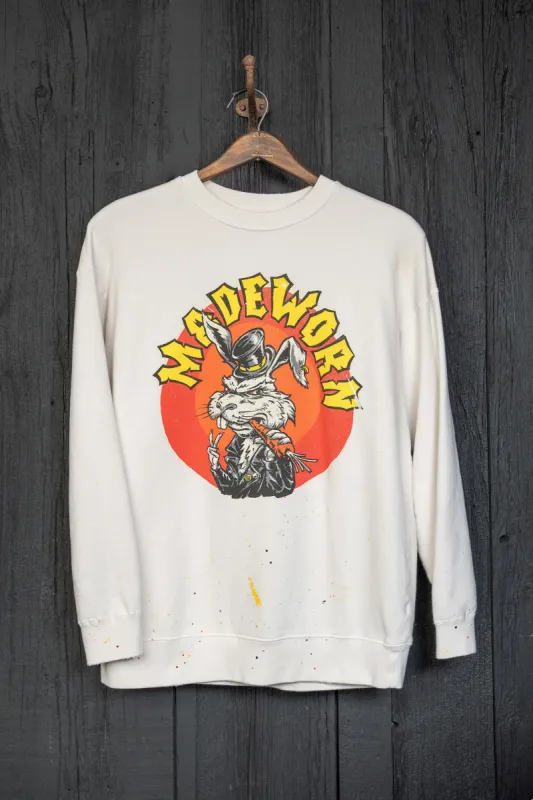 MADE WORN RAD RABBIT CLASSIC CREW SWEATSHIRT sold by MadeWorn