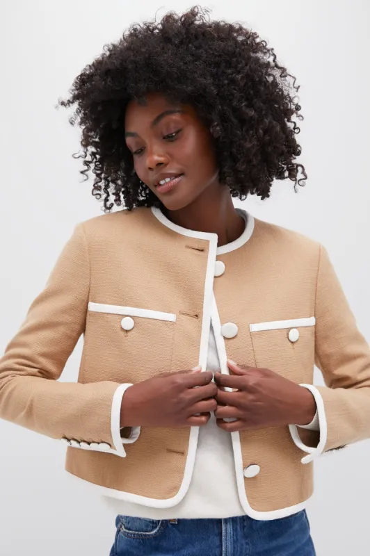 Khaki Beale Jacket sold by Tuckernuck