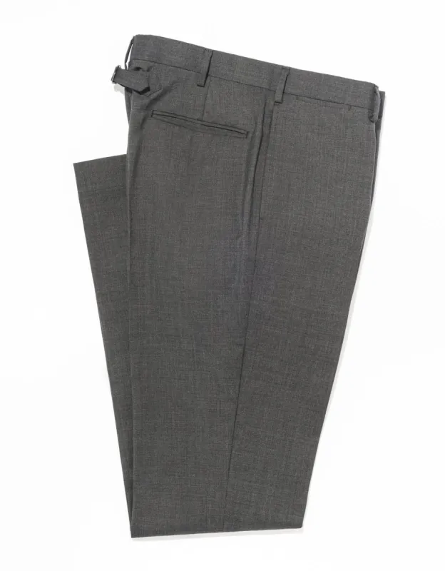 CHARCOAL TROPICAL WOOL TROUSERS - TRIM FIT sold by J. Press