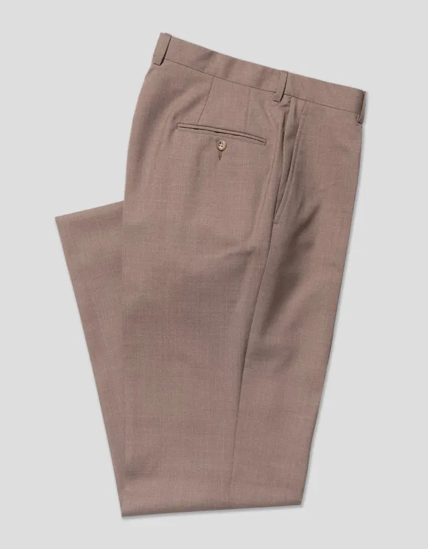 Wool Single Pleat Trousers sold by J. Press