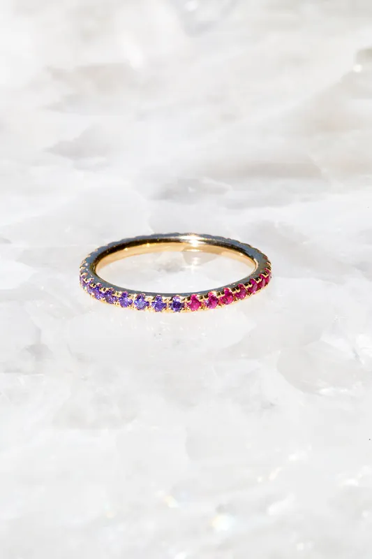 ETERNITY BAND- SWEETTART sold by Native Gem