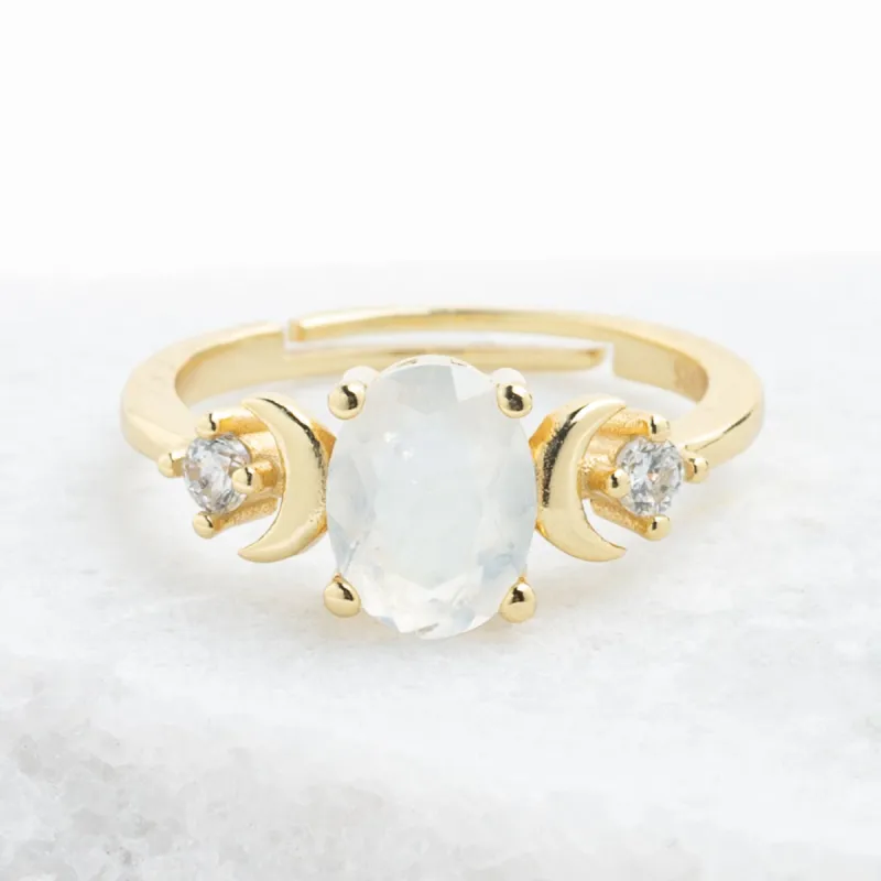 Starlight Moonstone Ring sold by Starfish Project