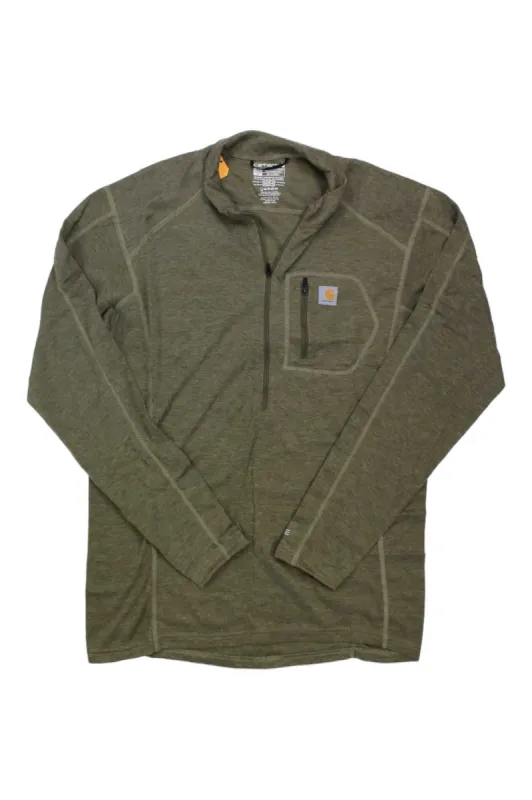 Carhartt Mens Base Force Heavyweight Poly-Wool Quarter-Zip sold by Out&Back Outdoor
