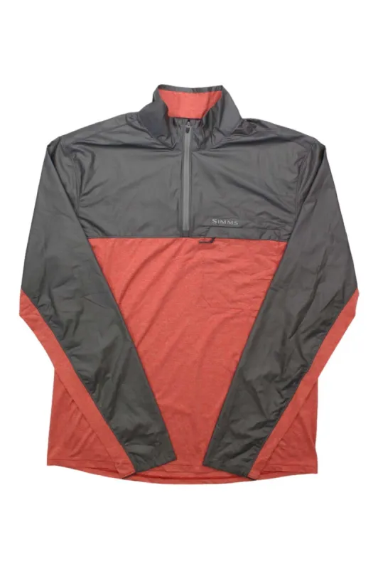 Simms Mens SolarFlex Wind Half Zip Shirt sold by Out&Back Outdoor