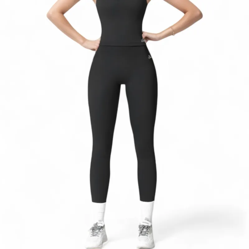 Anna-Kaci Women's High Waist Seamless Active Leggings with Elastic Waistband and Comfortable Stretch Fabric sold by Anna-Kaci