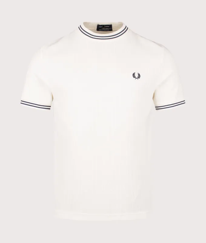 Ribbed Jersey T-Shirt sold by EQVVS